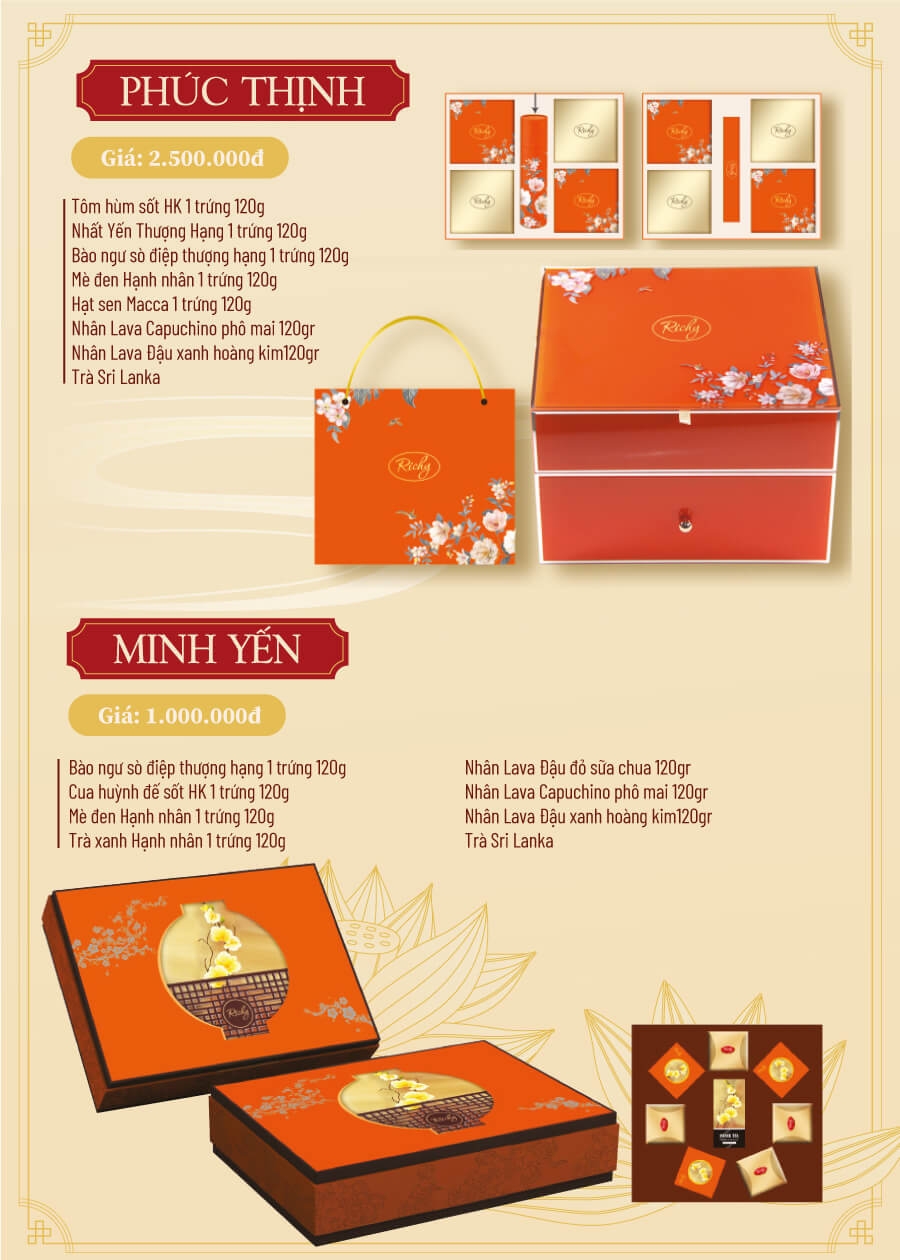 Bánh trung thu Richy – Tình trọn vẹn, đong đầy yêu thương