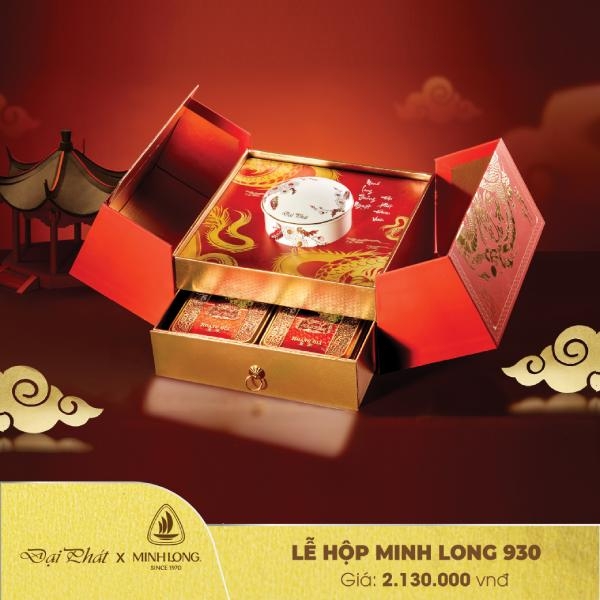 Bánh trung thu Đại Phát 2026 - Lễ Hộp Minh Long (930)
